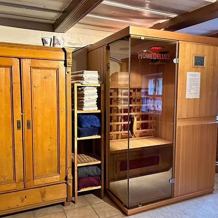 Rustikales Studio-Apartment Blockstube Im Haus Selma Grossschoenau Luaran gambar
