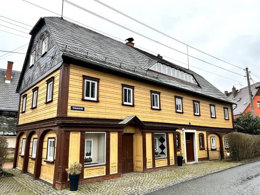 Rustikales Studio-Apartment Blockstube Im Haus Selma Grossschoenau Luaran gambar
