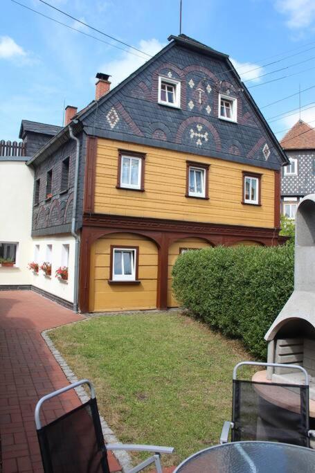 Rustikales Studio-Apartment Blockstube Im Haus Selma Grossschoenau Luaran gambar