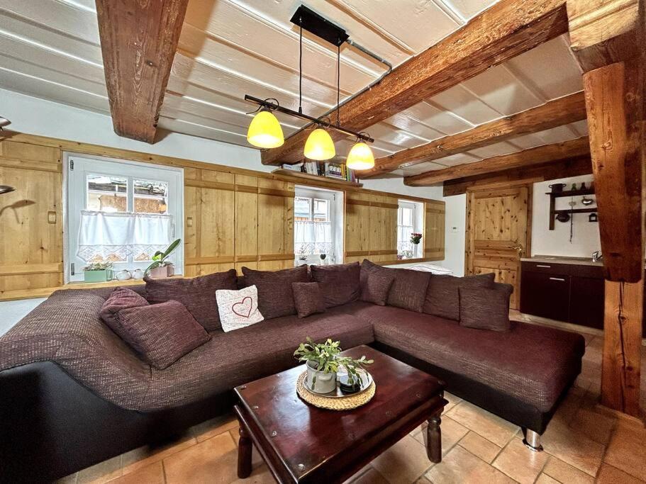 Rustikales Studio-Apartment Blockstube Im Haus Selma Grossschoenau Luaran gambar