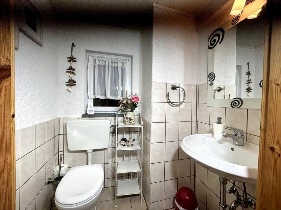 Rustikales Studio-Apartment Blockstube Im Haus Selma Grossschoenau Luaran gambar